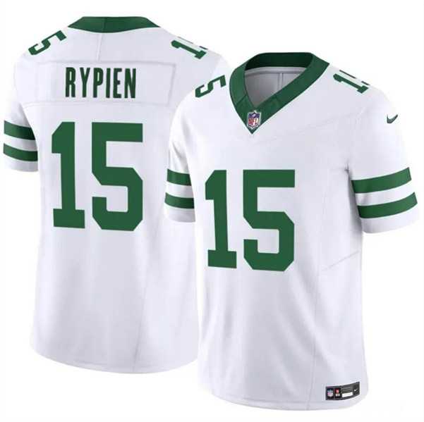 Men & Women & Youth New York Jets #15 Brett Rypien 2023 F.U.S.E. White Throwback Vapor Untouchable Limited Stitched Jersey,We sell and wholesale Men & Women & Youth New York Jets #15 Brett Rypien 2023 F.U.S.E. White Throwback Vapor Untouchable Limited Stitched Jersey on line form chian!